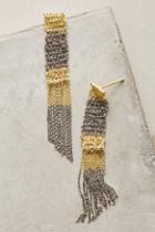 Marie-laure Chamorel Gradient Woven Drop Earrings