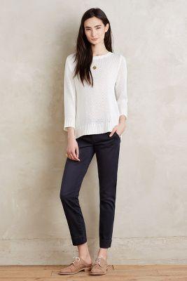 Pilcro Stet Chino Capris Carbon