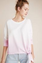 Socialite Ombre Tie-front Pullover