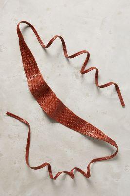 Anthropologie Beekeeper Wrap Belt