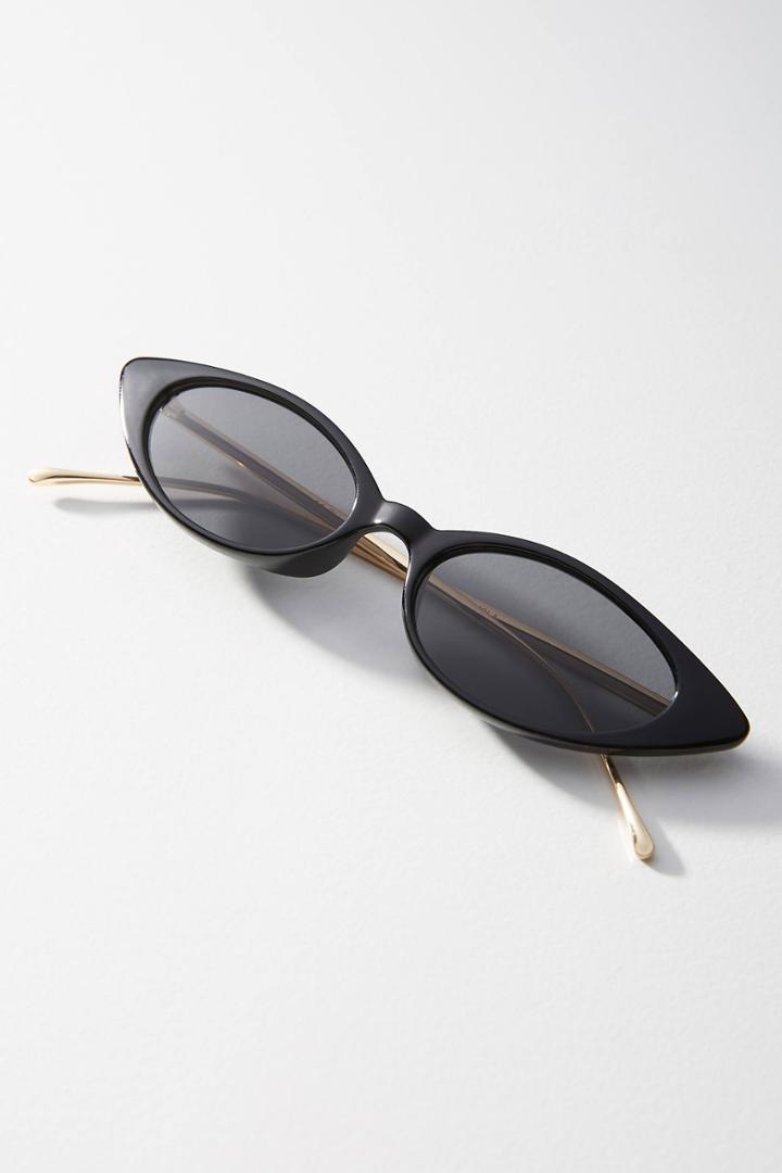 Anthropologie Isla Extreme Cat-eye Sunglasses