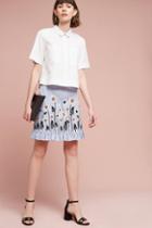 Orla Kiely Daisy Chambray Skirt