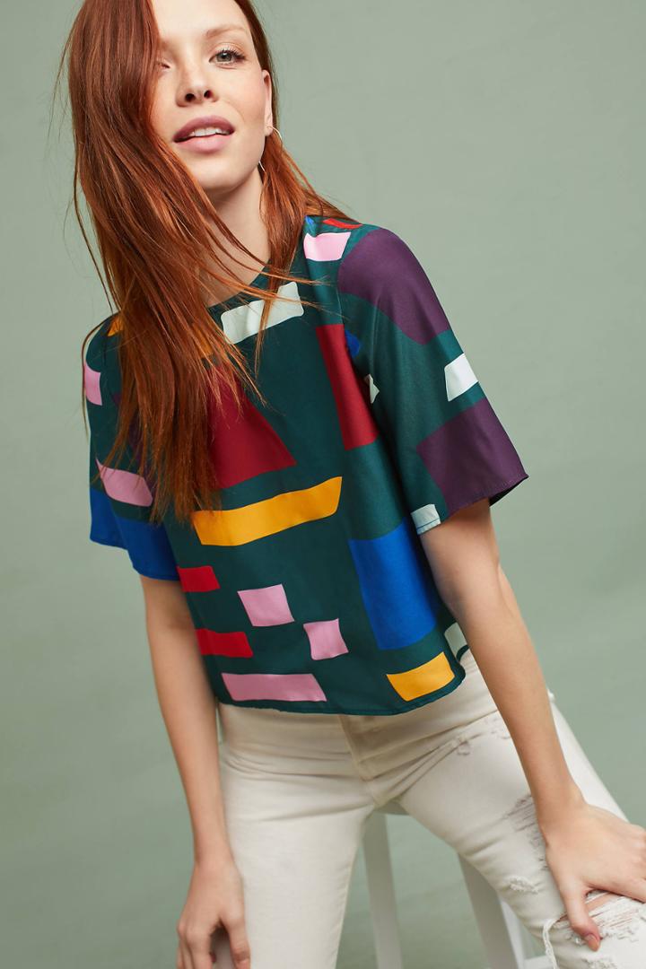 Dusen Dusen Silk Mask Top