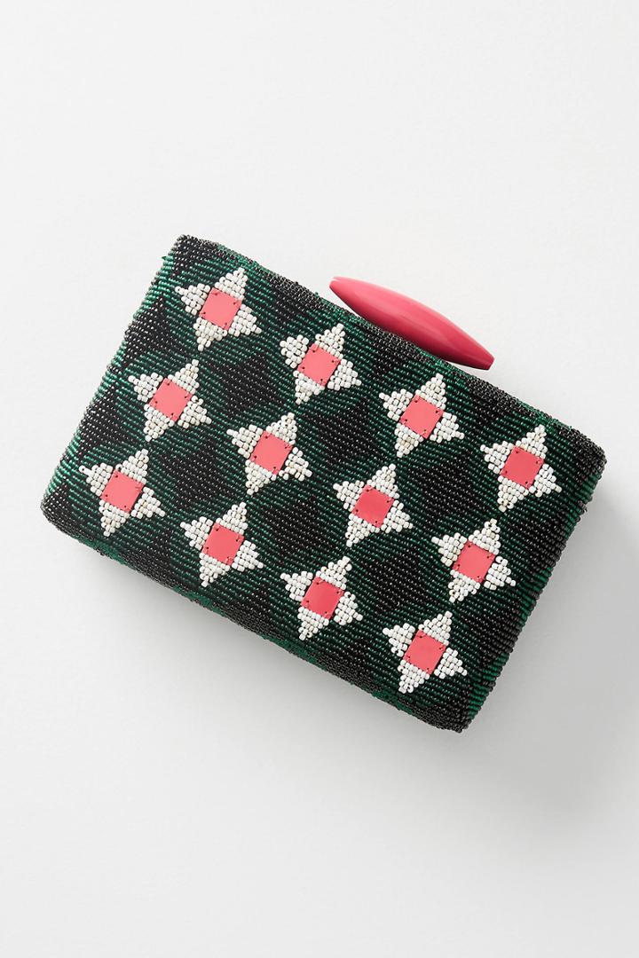 Maliparmi Beaded Mosaic Clutch