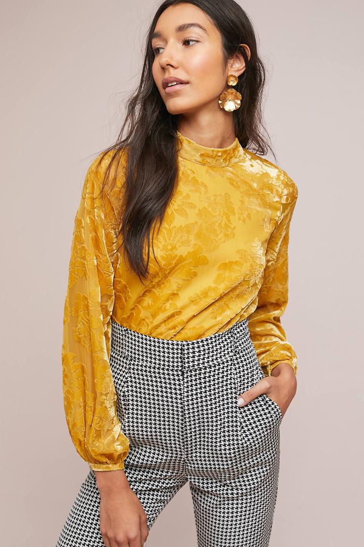 Yumi Kim Velvet Blouse