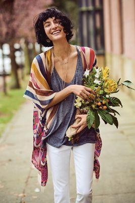 Subtle Luxury Suncatcher Kimono