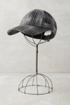 Anthropologie Caulfield Plaid Baseball Cap