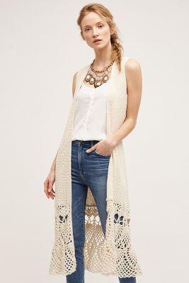 Handknit By Dollie Crochet Garden Duster
