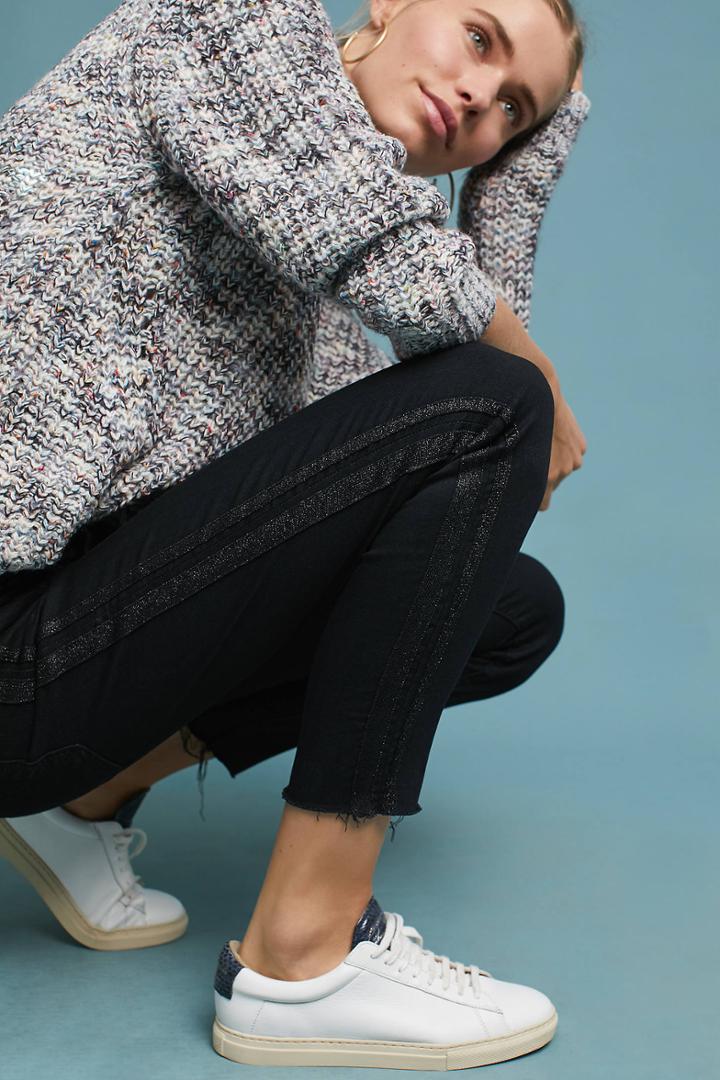 Mother Mother The Looker High-rise Frayed Ankle Jeans