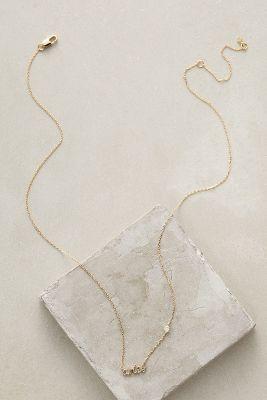 Anthropologie Zodiac Nameplate Necklace