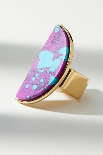 Sabrina Dehoff Half Moon Ring