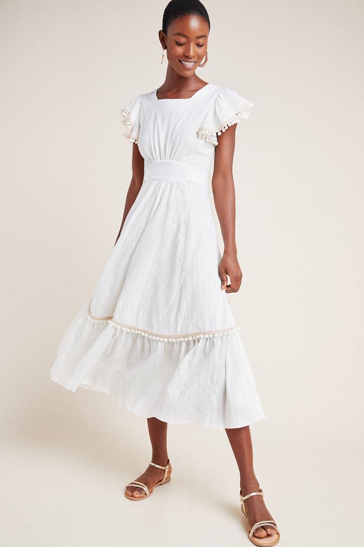Misa Sarina Midi Dress