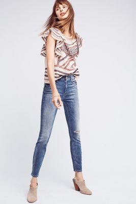 Mother Looker High-rise Skinny Jeans