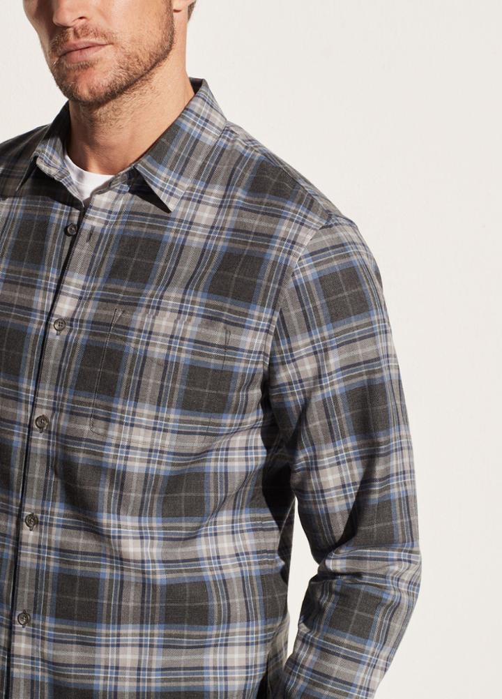 Vince Beach Plaid Long Sleeve