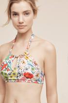 Swim By Anthropologie High-neck Halter Swim Bikini Top