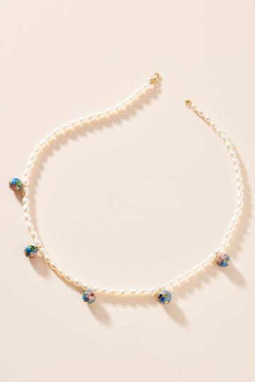 Nst Studio Rice Pearl Necklace