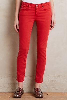 Ag Stevie Ankle Jeans Old Vermillion