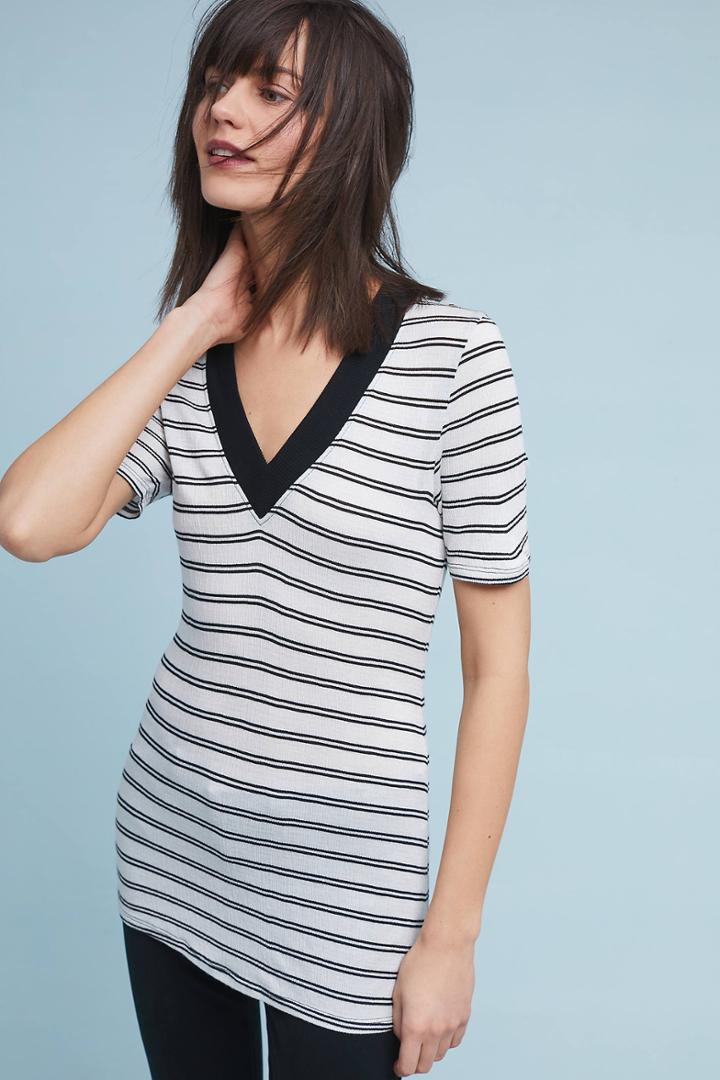 Maeve Antisana Ribbed Tee