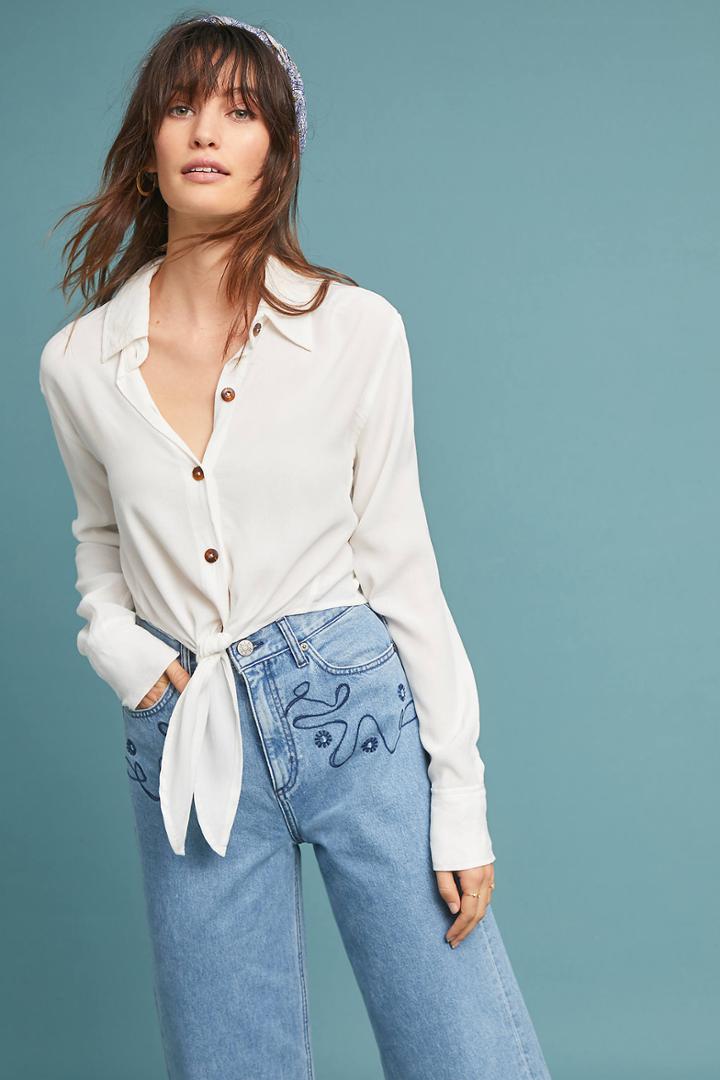 Faithfull Whitney Textured Buttondown