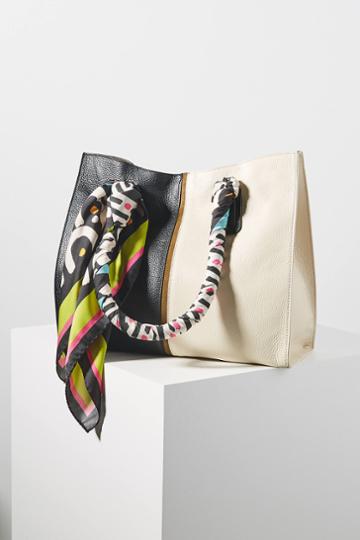 Maliparmi Scarf-embellished Tote Bag