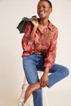 Anthropologie Halie Dolman-sleeved Buttondown