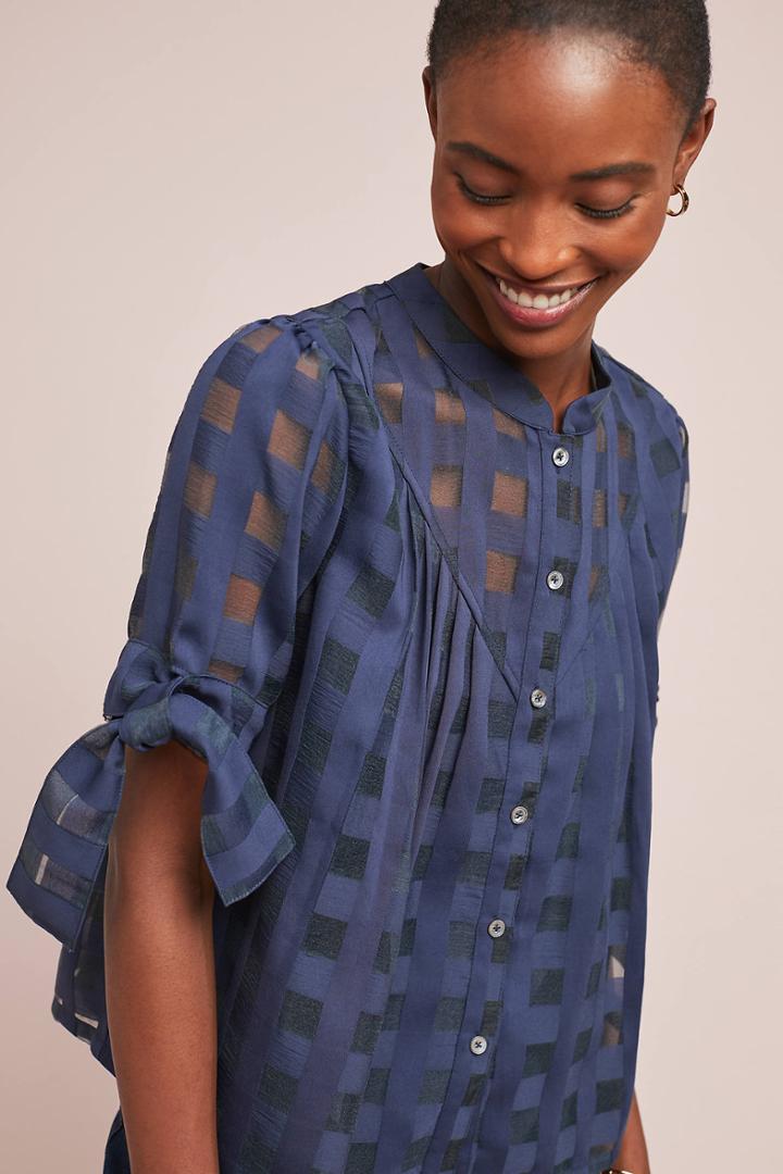 Current Air Windowpane Buttondown
