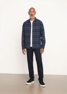 Vince Westlight Plaid Long Sleeve Shirt