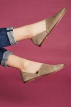Klub Nico Georgette Scalloped Flats