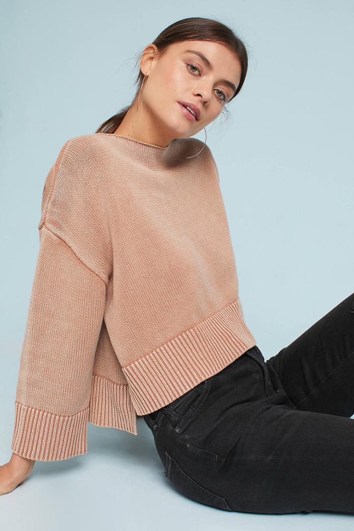 Demylee Jordanna Boat Neck Pullover