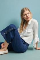 Pilcro And The Letterpress Pilcro High-rise Cropped Wide-leg Jeans