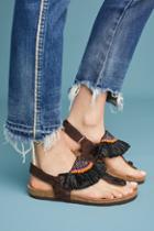 Maliparmi Beaded Circus Slingback Sandals