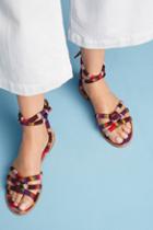 Charlotte Stone Petra Stripe Sandals
