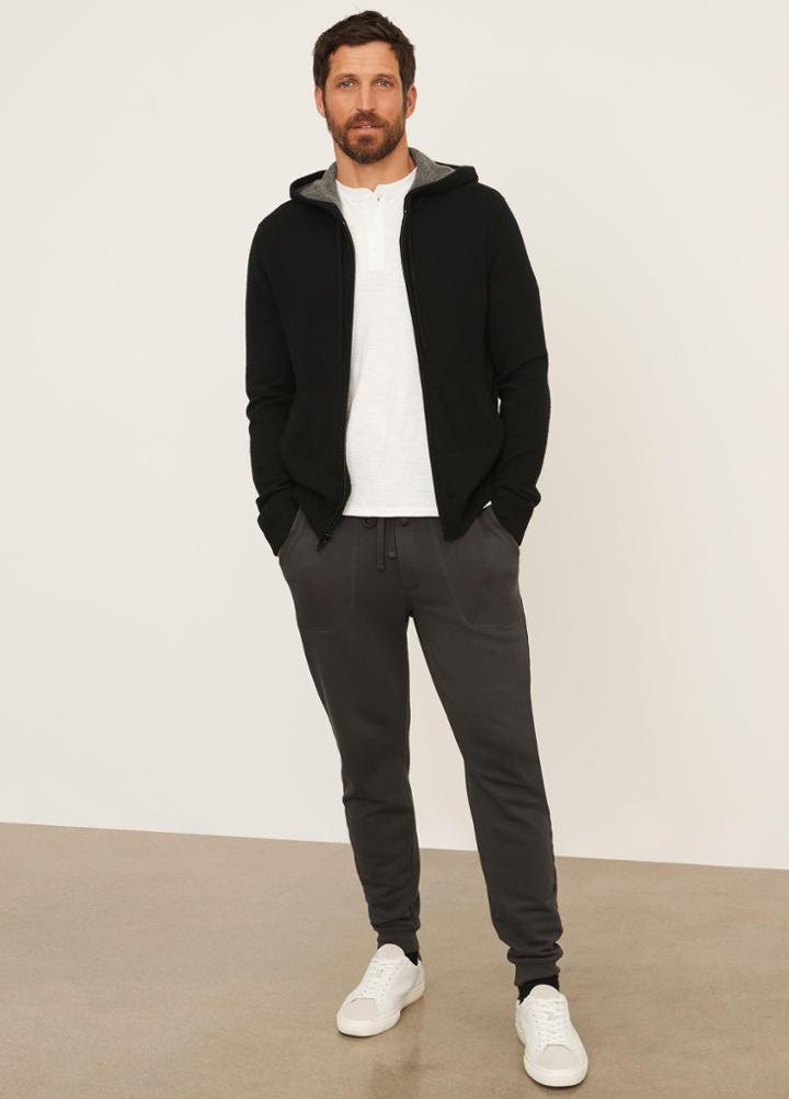 Vince Cashmere Full Zip Hoodie
