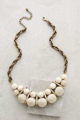 Anthropologie Palois Bib Necklace