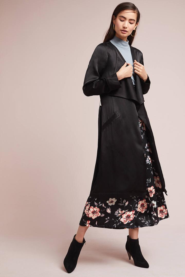 Michael Stars Satin Duster Jacket