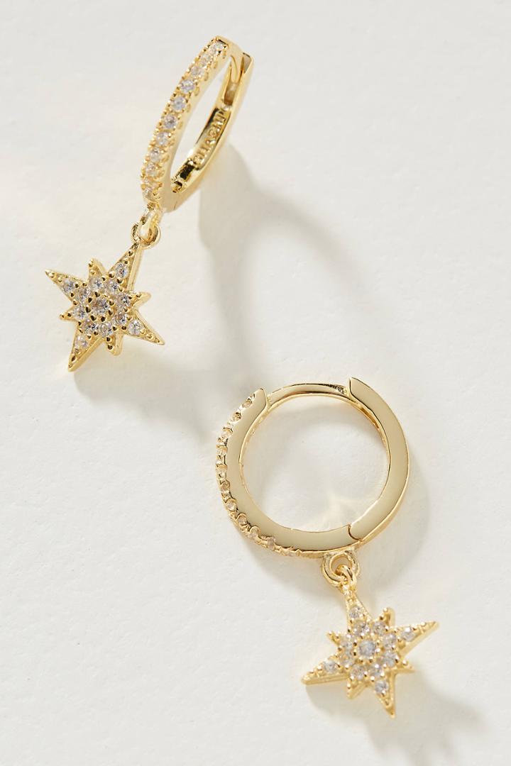 Shashi Burning Bright Hoop Earrings
