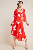 Hope For Flowers By Tracy Reese Pascaline Silk Midi Dress