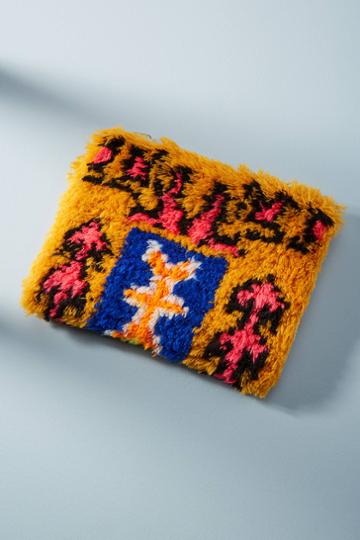 Anthropologie X Soukie Modern Zagora Woven Pouch