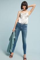 Pilcro And The Letterpress Pilcro High-rise Skinny Ankle Jeans