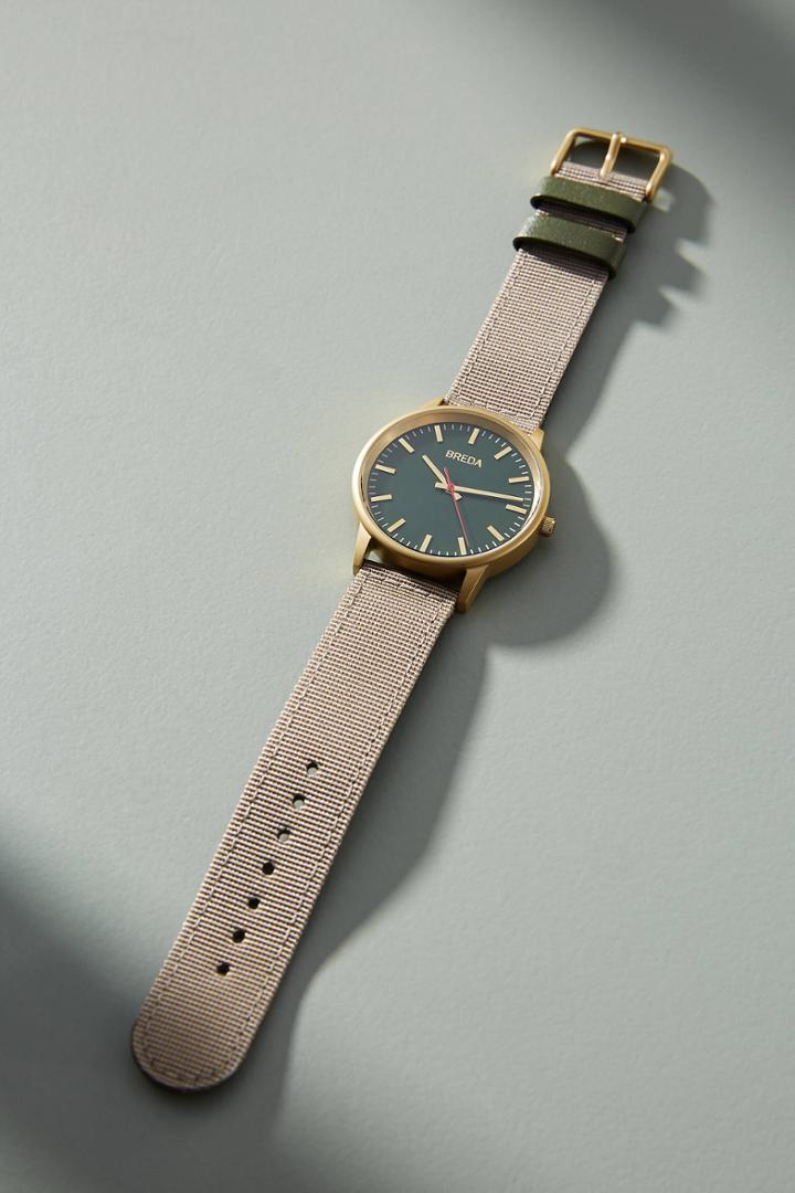 Anthropologie Breda Grey Valor Watch