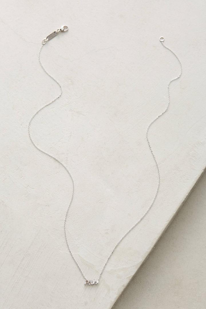 Suzanne Kalan Diamond Zig-zag Pendant Necklace