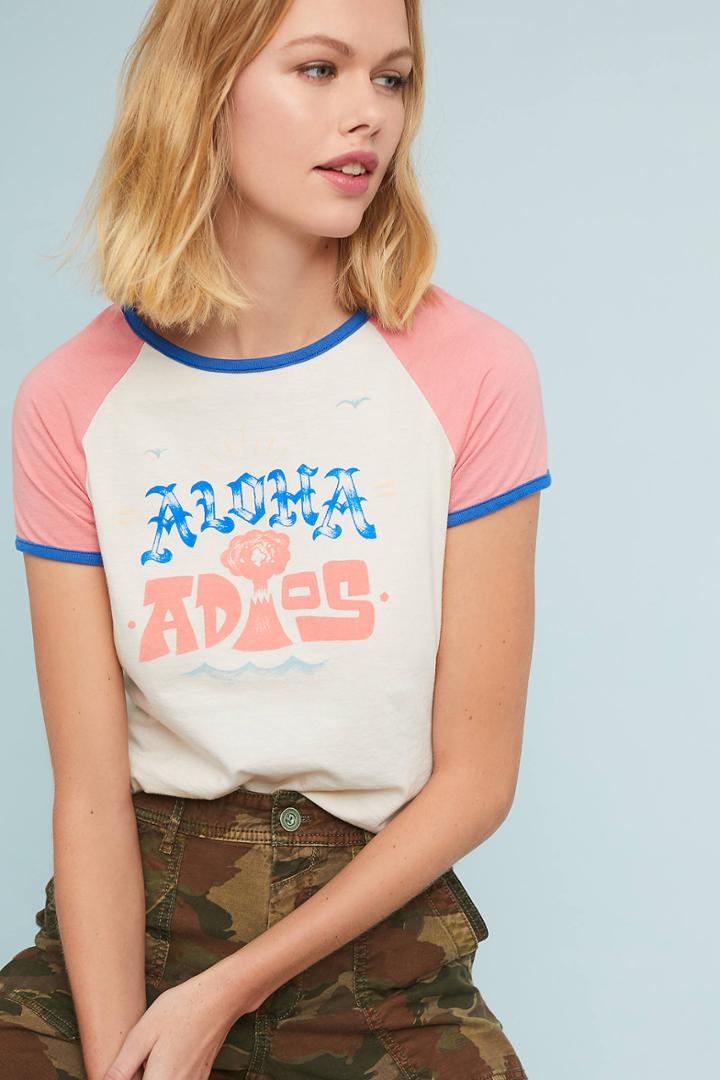 Mother Cropped Concert Tee