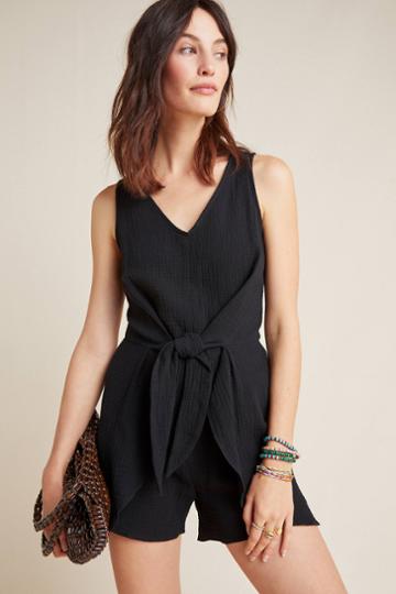 Samantha Dru Sleeveless Gauze Romper