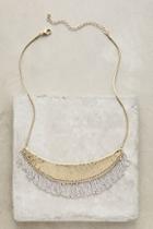 Anthropologie Waxing Crescent Necklace