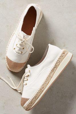 Naguisa Medes Runner Espadrille Sneakers White