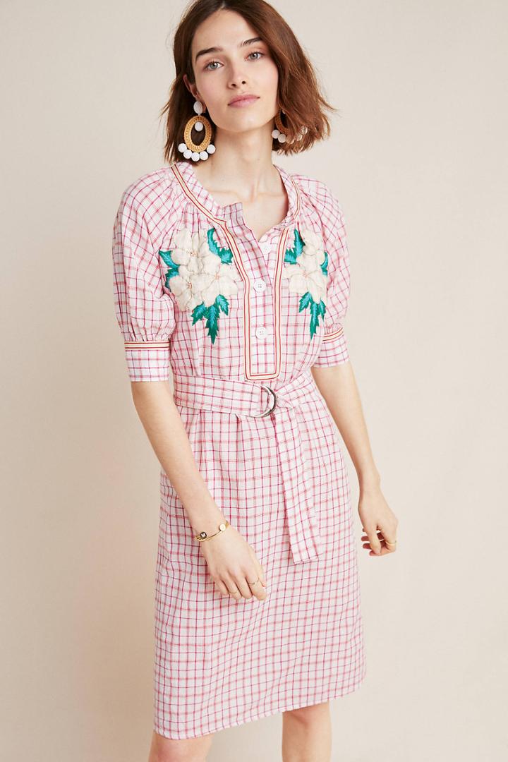 Antik Batik Tarifad Embroidered Shirtdress