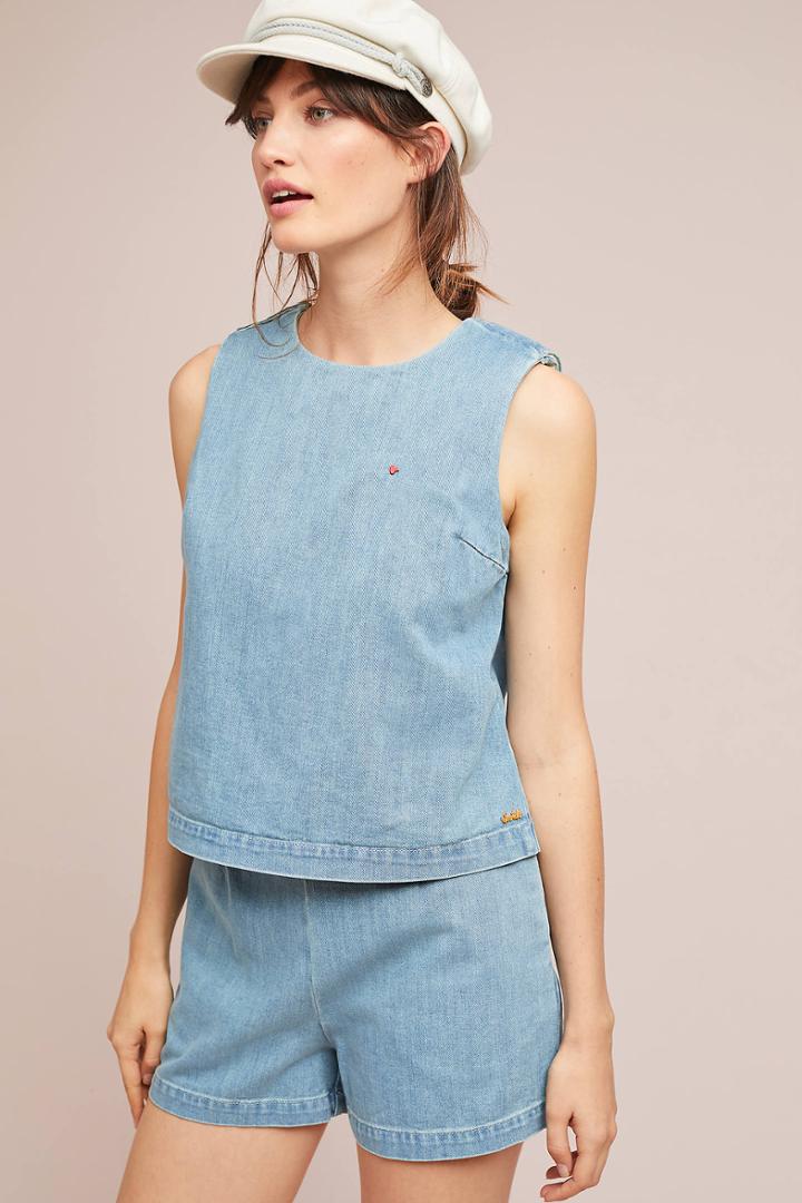 Scotch & Soda Denim Romper