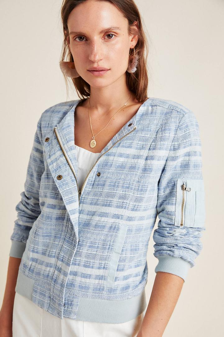 Marrakech Felina Textured Bomber Jacket