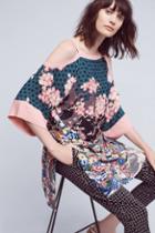 Maeve Kae Open-shoulder Kimono Top