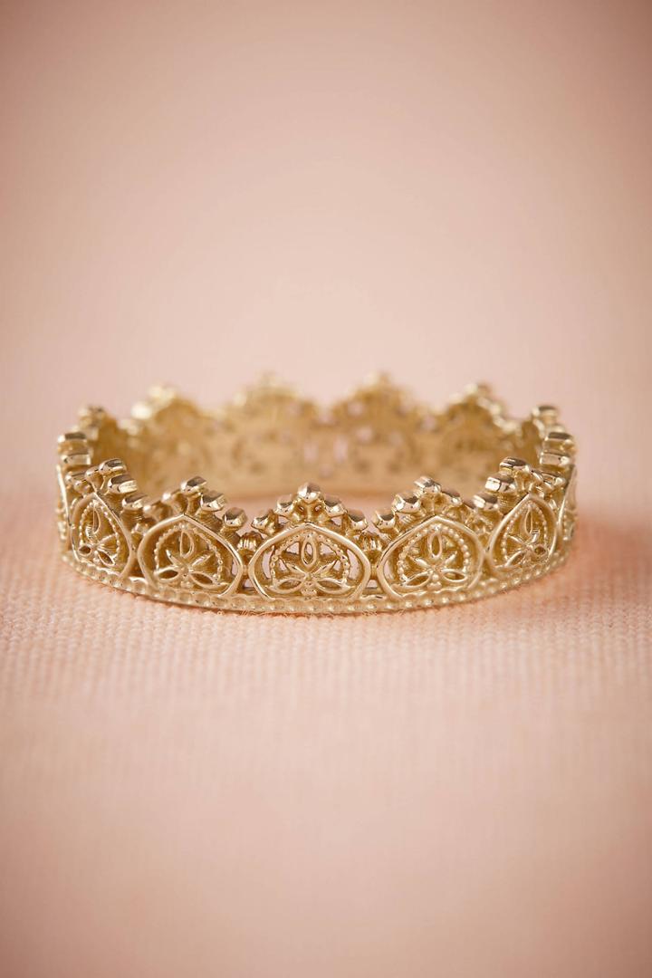 Anthropologie Oleska Crown Ring